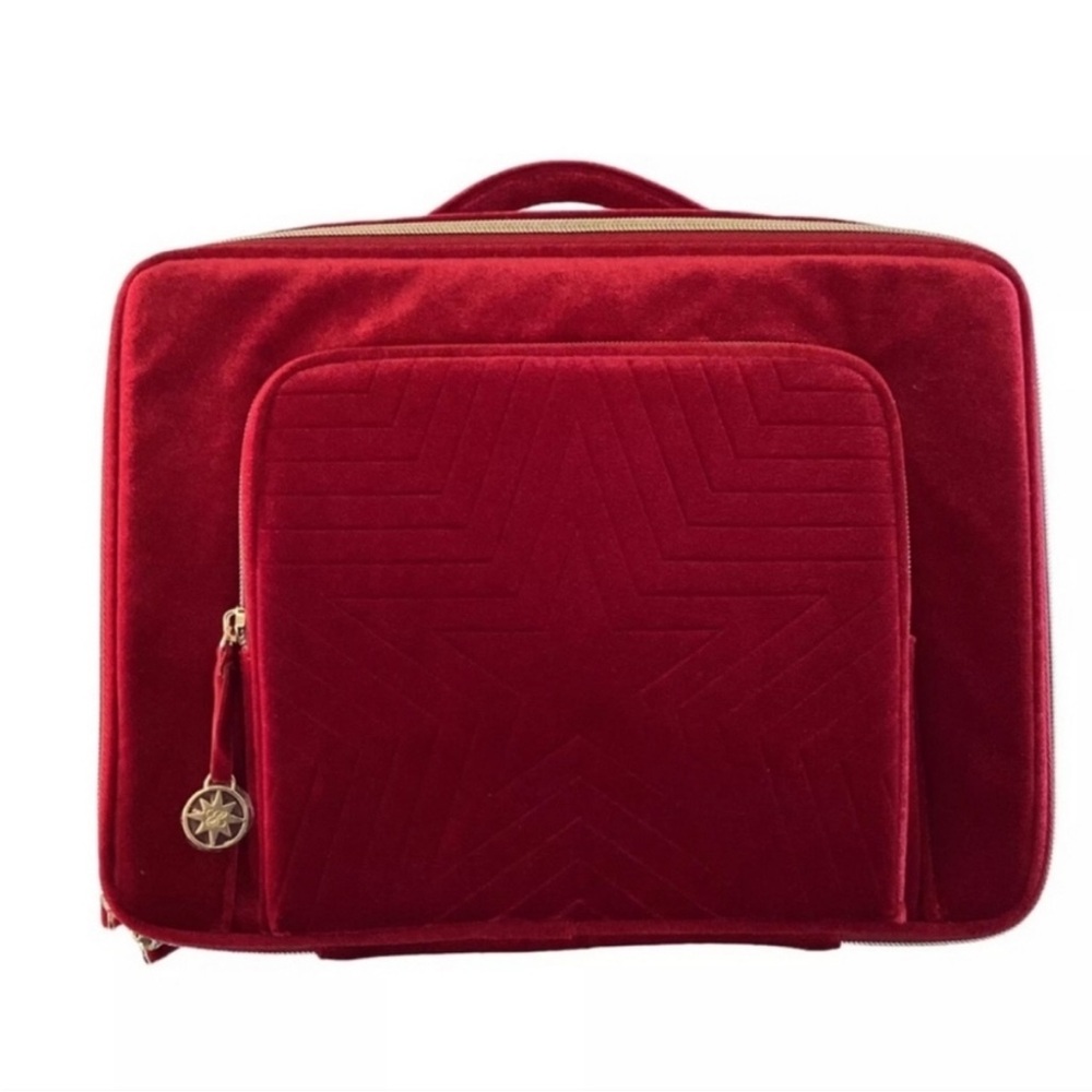 NWOT Estée Lauder large velvet cosmetic bag
